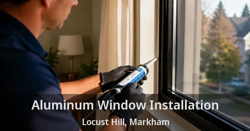 Aluminum Window Installation Locust Hill, Markham - ON