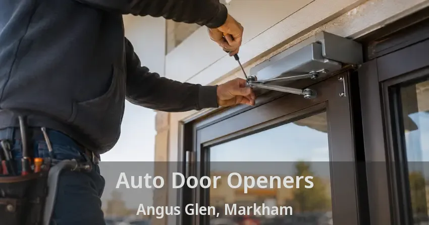Auto Door Openers Angus Glen, Markham - ON