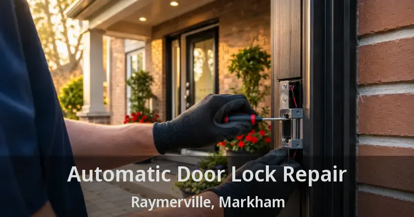 Automatic Door Lock Repair Raymerville, Markham - ON