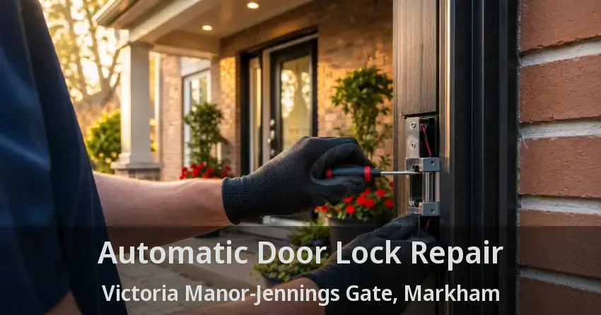 Automatic Door Lock Repair Victoria Manor-Jennings Gate, Markham - ON