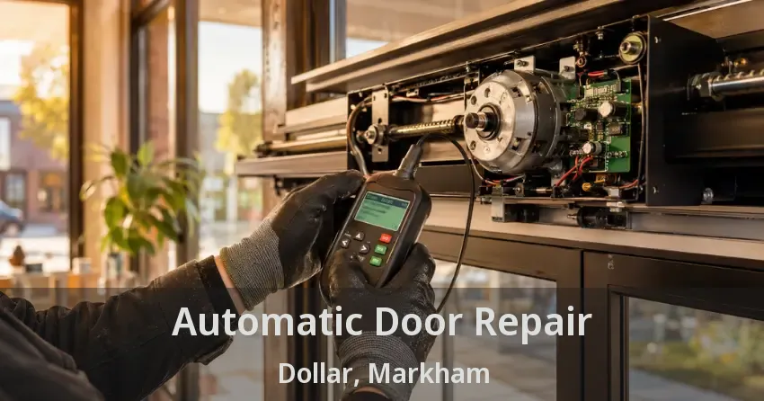 Automatic Door Repair Dollar, Markham - ON