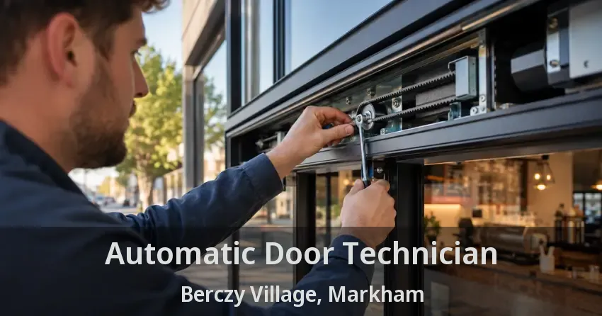 Automatic Door Technician Berczy Village, Markham - ON