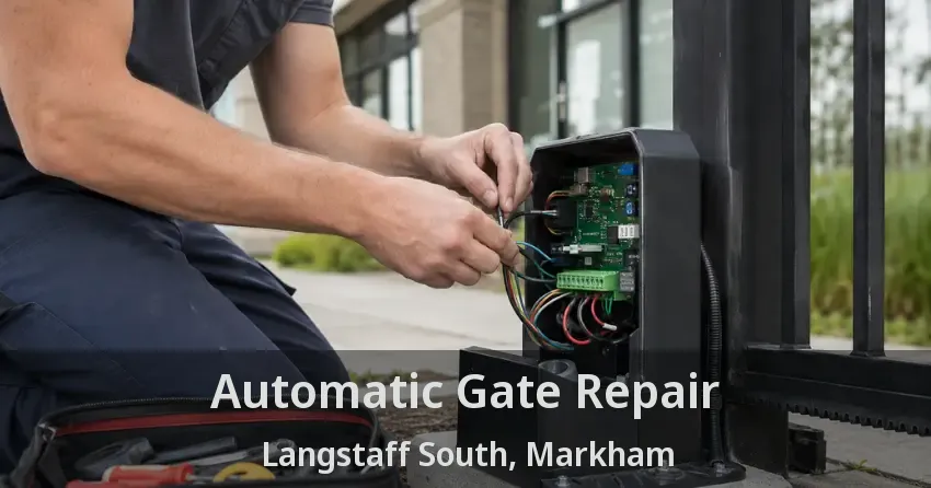 Automatic Gate Repair Langstaff South, Markham - ON