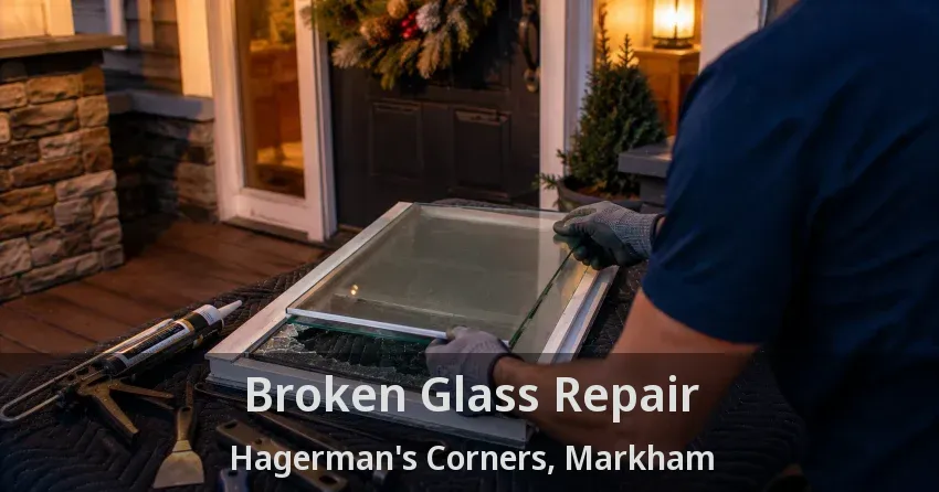Broken Glass Repair Hagerman's Corners, Markham - ON