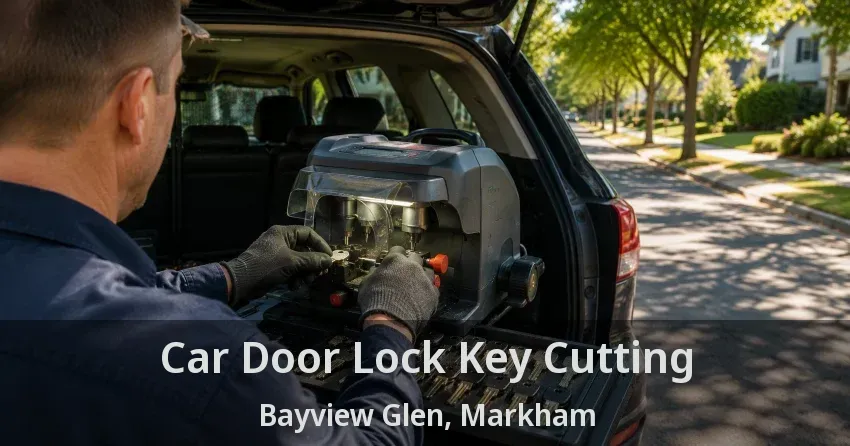 Car Door Lock Key Cutting Bayview Glen, Markham - ON