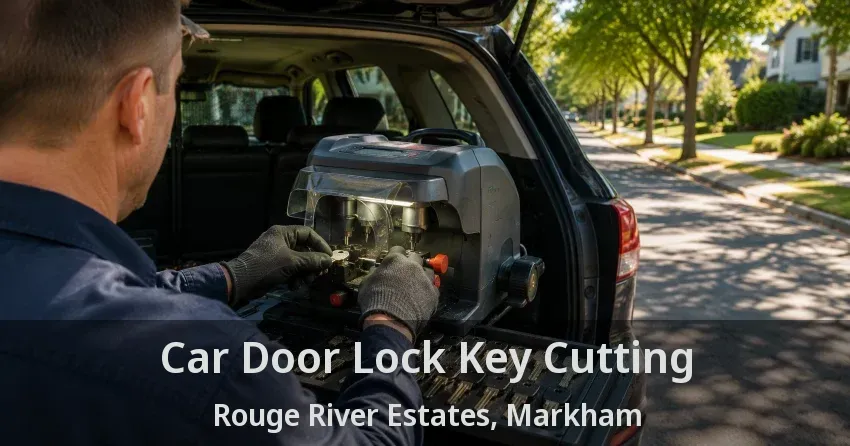 Car Door Lock Key Cutting Rouge River Estates, Markham - ON