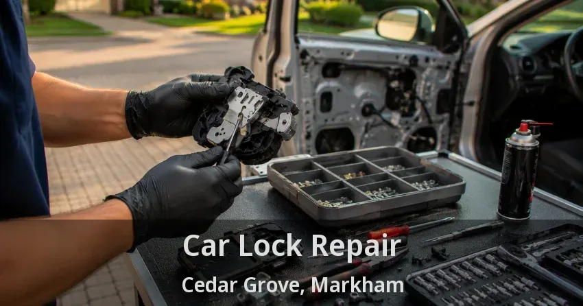 Car Lock Repair Cedar Grove, Markham - ON
