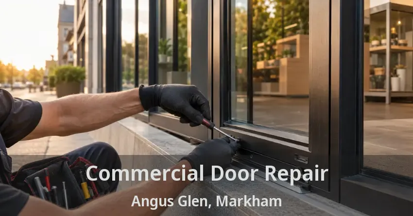 Commercial Door Repair Angus Glen, Markham - ON