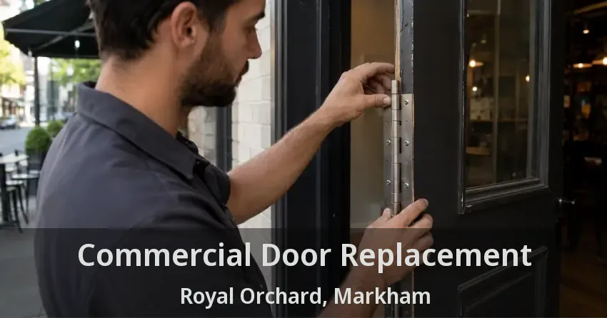 Commercial Door Replacement Royal Orchard, Markham - ON