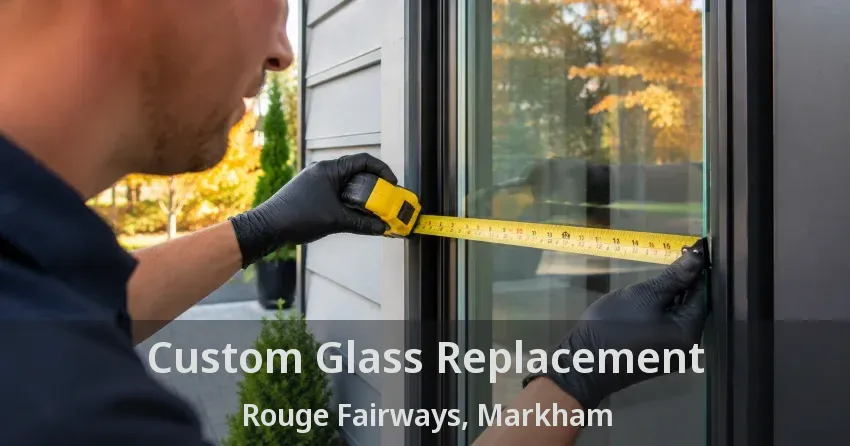 Custom Glass Replacement Rouge Fairways, Markham - ON