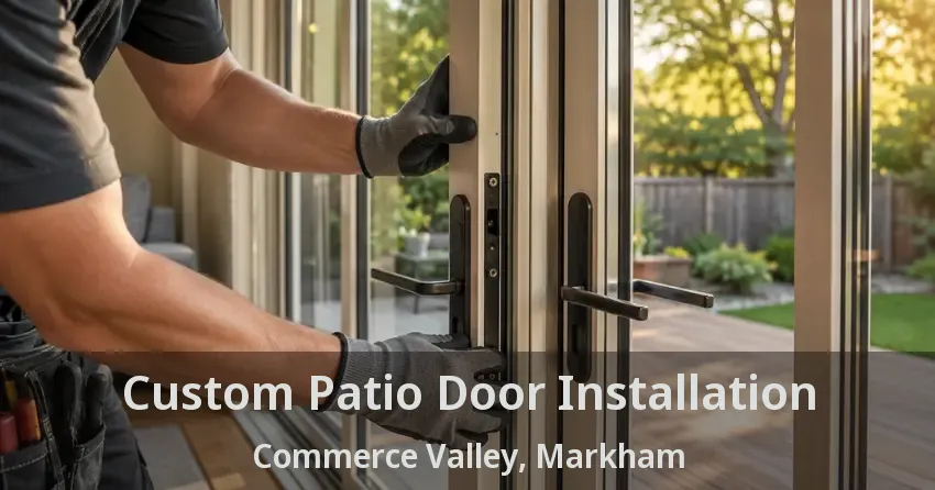 Custom Patio Door Installation Commerce Valley, Markham - ON