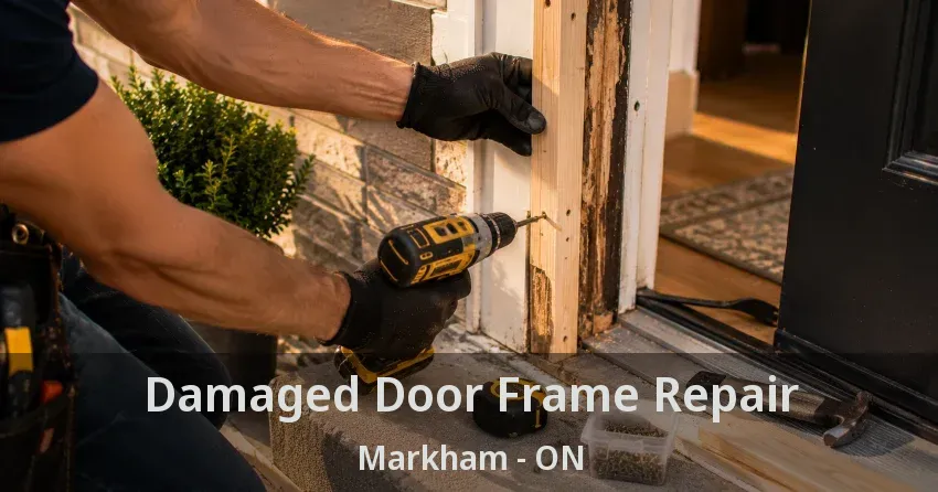 Damaged Door Frame Repair Markham - ON