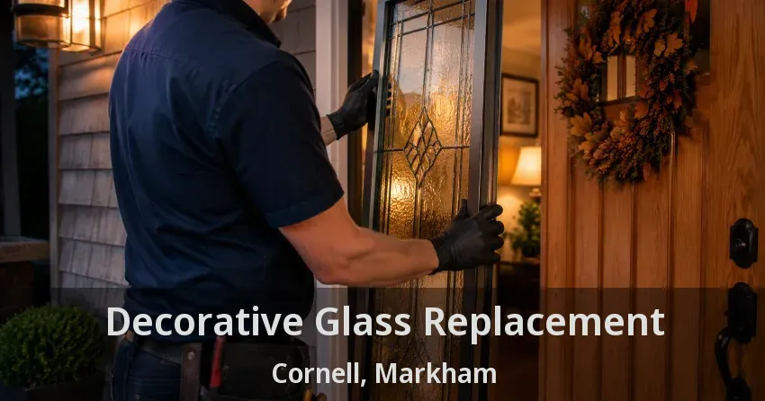 Decorative Glass Replacement Cornell, Markham - ON