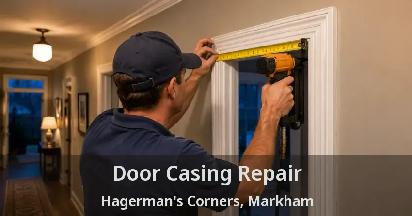Door Casing Repair Hagerman's Corners, Markham - ON