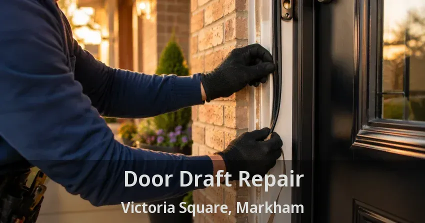 Door Draft Repair Victoria Square, Markham - ON