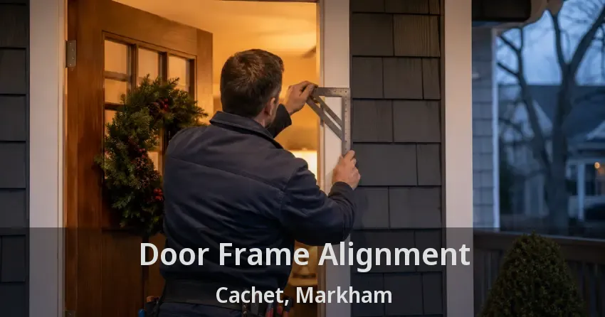 Door Frame Alignment Cachet, Markham - ON