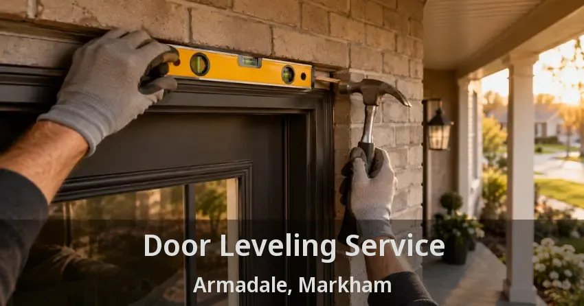 Door Leveling Service Armadale, Markham - ON