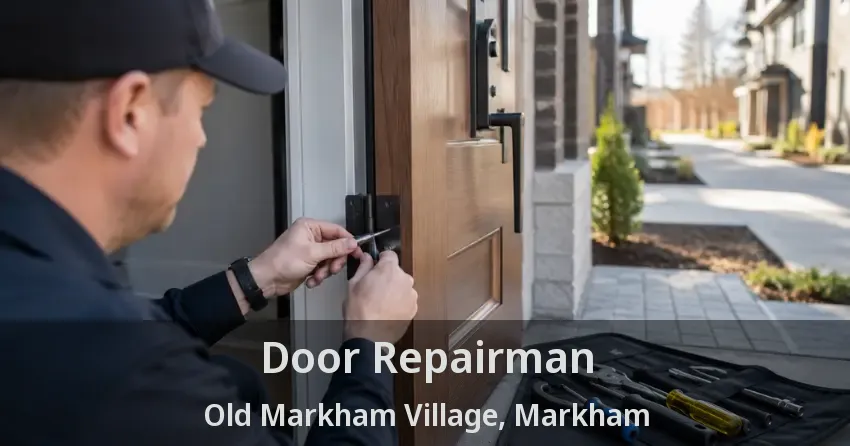 Door Repairman Old Markham Village, Markham - ON
