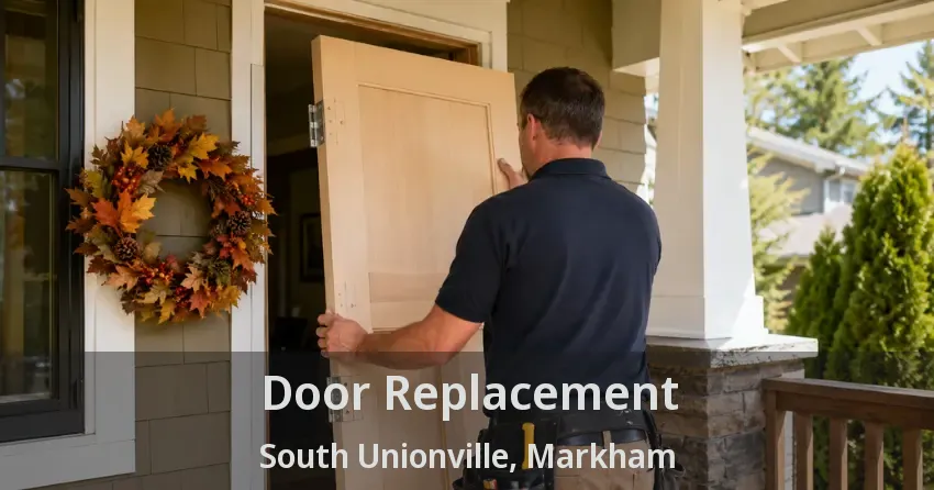 Door Replacement South Unionville, Markham - ON