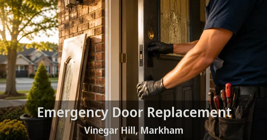 Emergency Door Replacement Vinegar Hill, Markham - ON