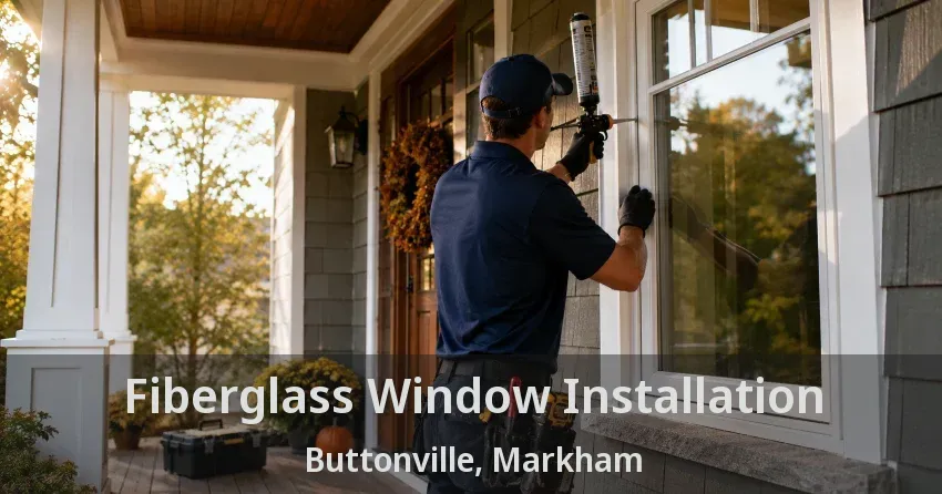 Fiberglass Window Installation Buttonville, Markham - ON