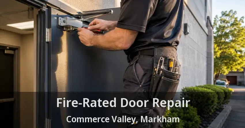 Fire-Rated Door Repair Commerce Valley, Markham - ON