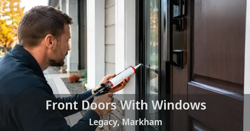 Front Doors With Windows Legacy, Markham - ON