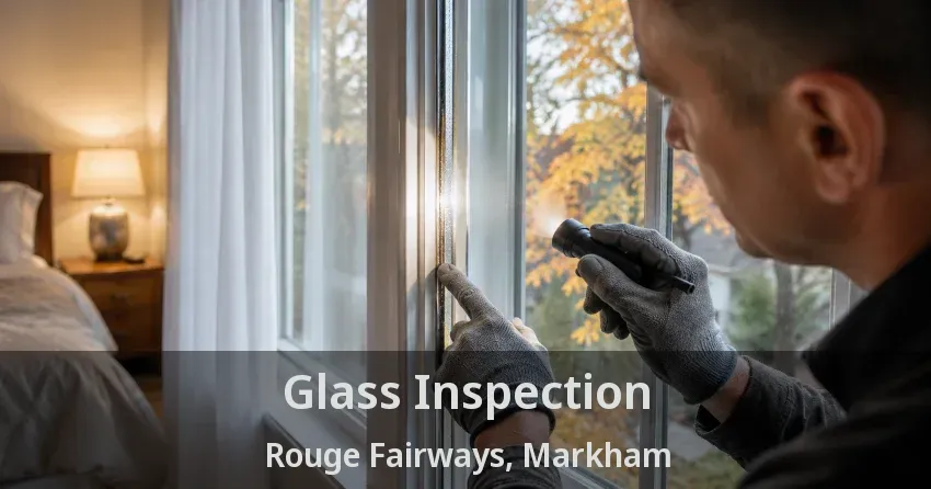 Glass Inspection Rouge Fairways, Markham - ON