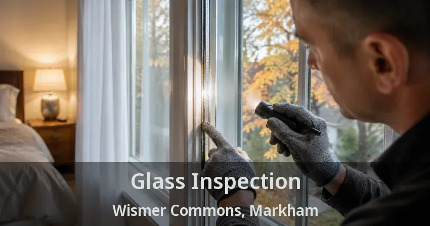 Glass Inspection Wismer Commons, Markham - ON