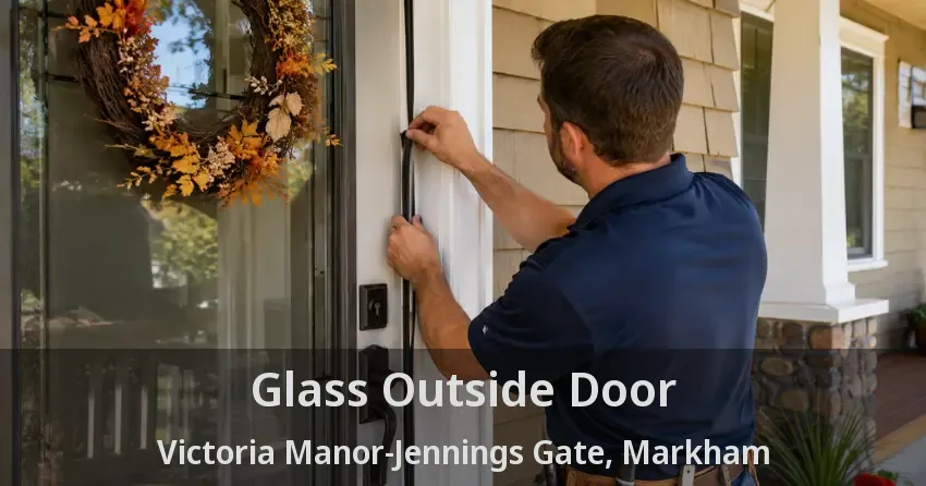 Glass Outside Door Victoria Manor-Jennings Gate, Markham - ON