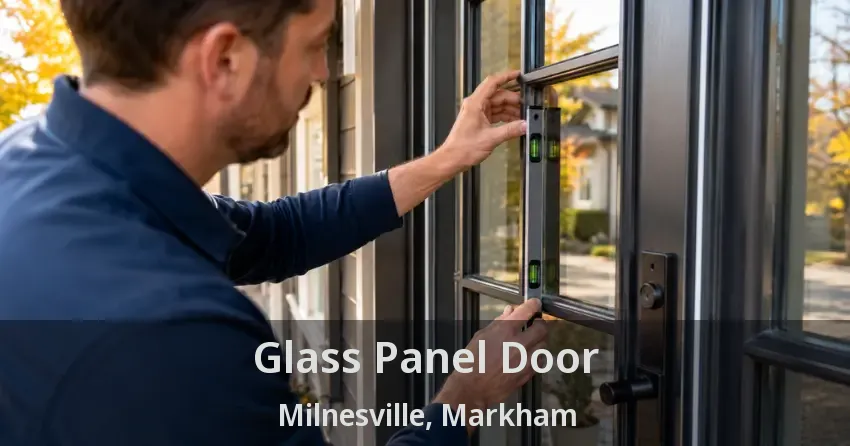 Glass Panel Door Milnesville, Markham - ON