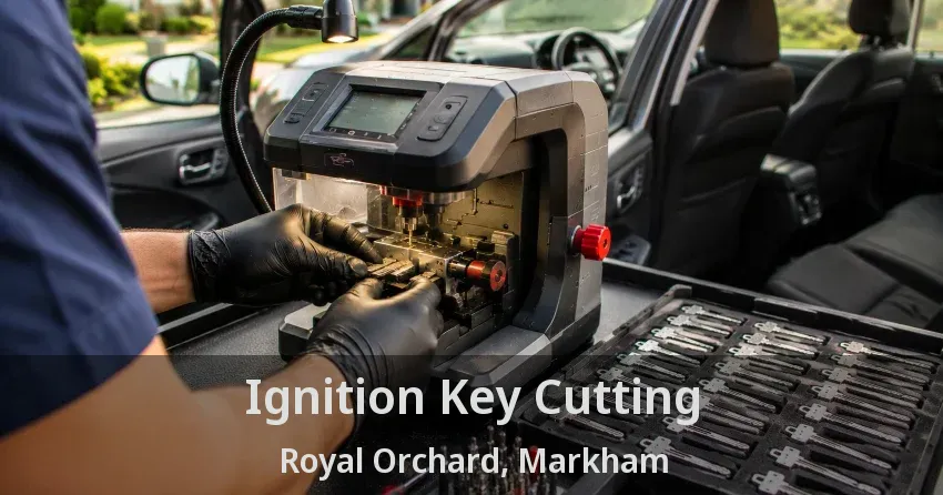 Ignition Key Cutting Royal Orchard, Markham - ON