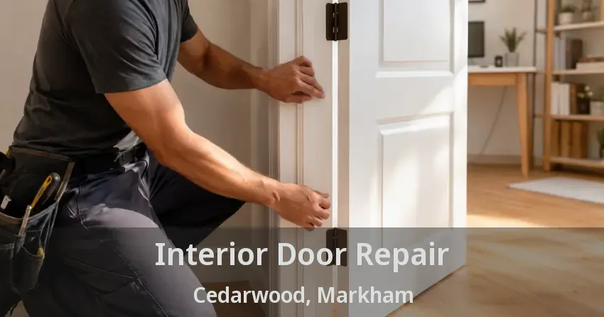 Interior Door Repair Cedarwood, Markham - ON