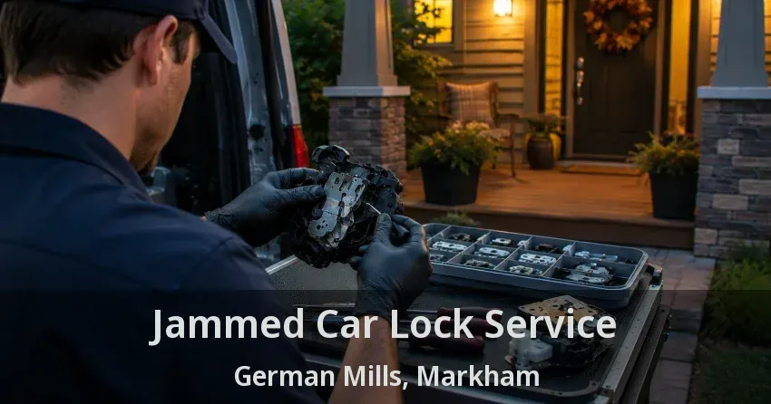 Jammed Car Lock Service German Mills, Markham - ON