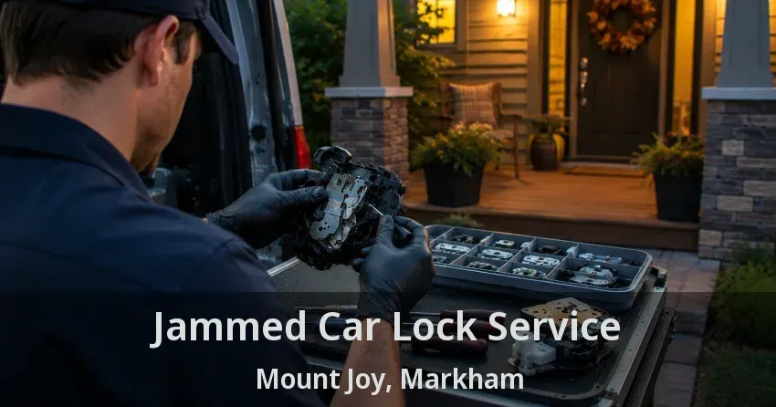 Jammed Car Lock Service Mount Joy, Markham - ON