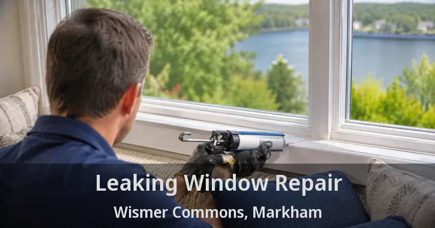 Leaking Window Repair Wismer Commons, Markham - ON