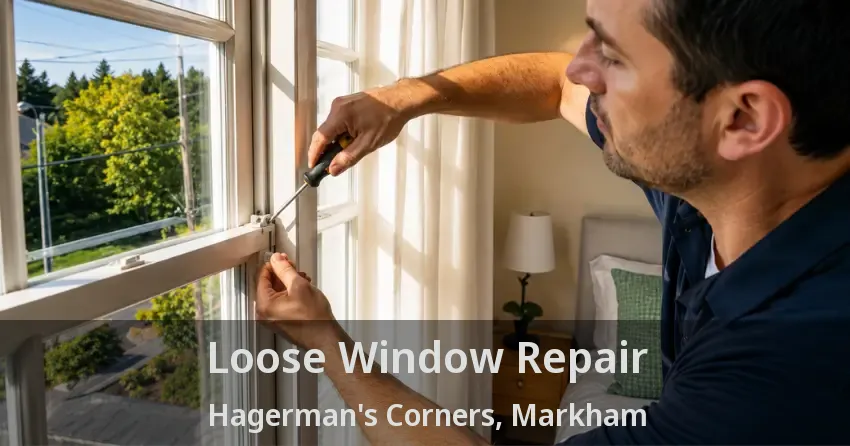 Loose Window Repair Hagerman's Corners, Markham - ON