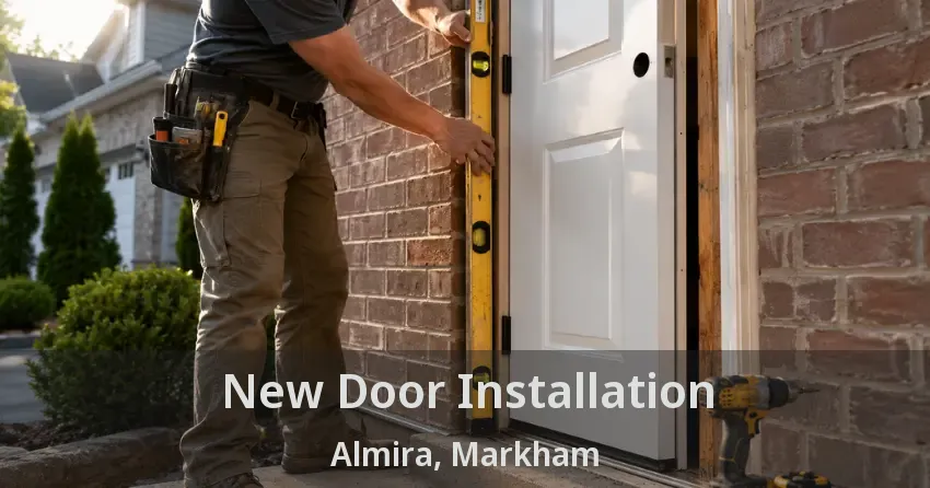 New Door Installation Almira, Markham - ON