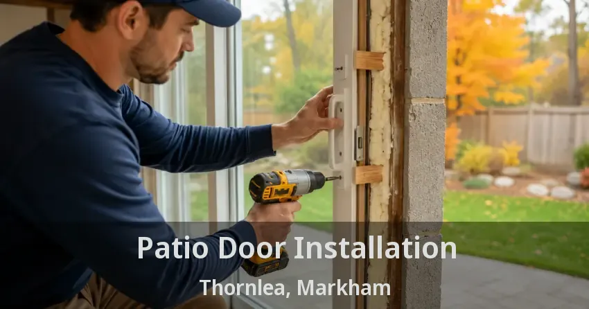 Patio Door Installation Thornlea, Markham - ON
