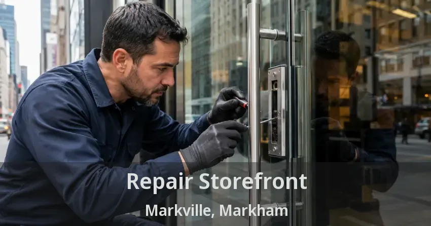 Repair Storefront Markville, Markham - ON