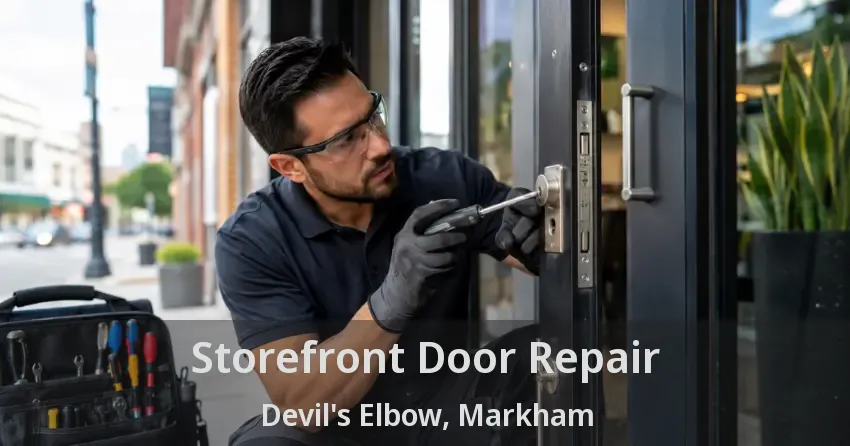 Storefront Door Repair Devil's Elbow, Markham - ON
