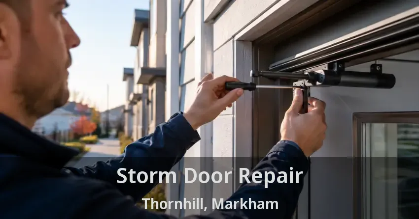 Storm Door Repair Thornhill, Markham - ON