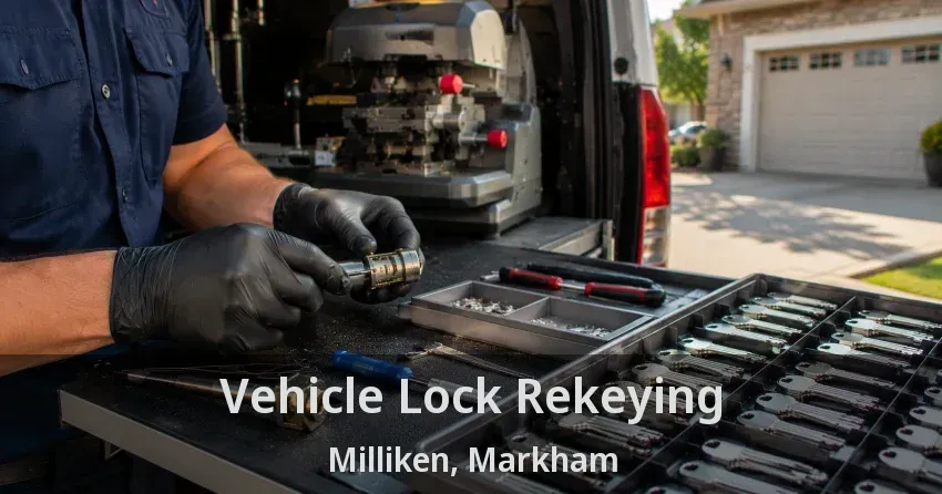 Vehicle Lock Rekeying Milliken, Markham - ON