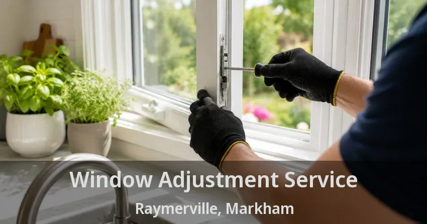 Window Adjustment Service Raymerville, Markham - ON
