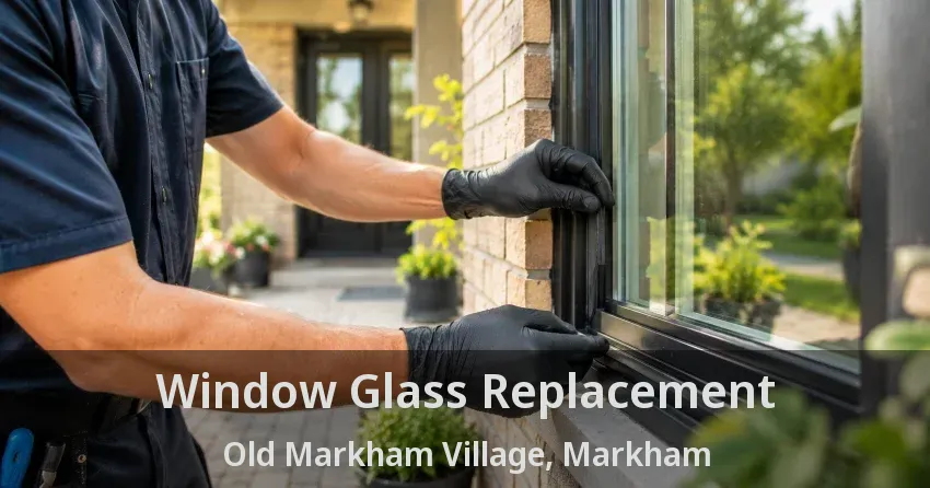 Window Glass Replacement Old Markham Village, Markham - ON