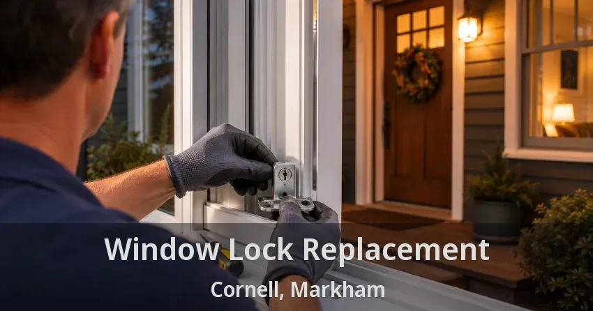 Window Lock Replacement Cornell, Markham - ON