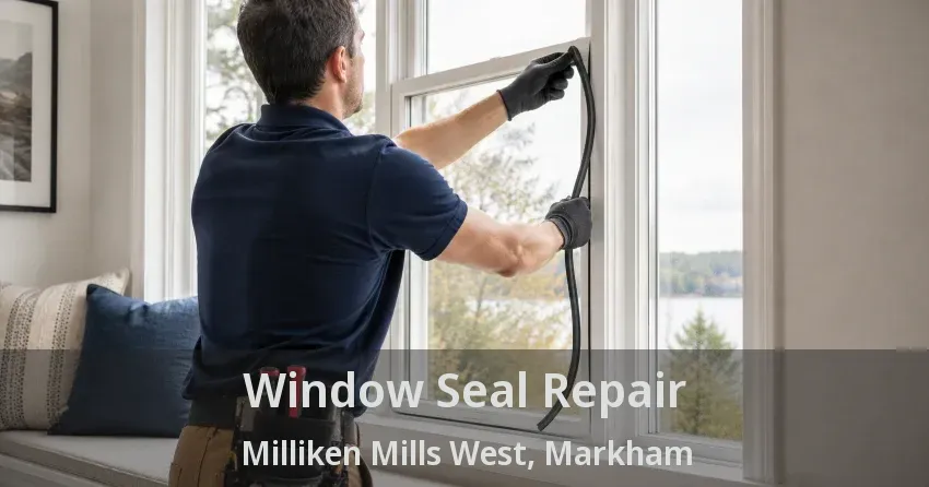 Window Seal Repair Milliken Mills West, Markham - ON