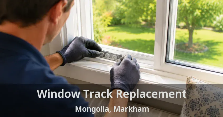Window Track Replacement Mongolia, Markham - ON