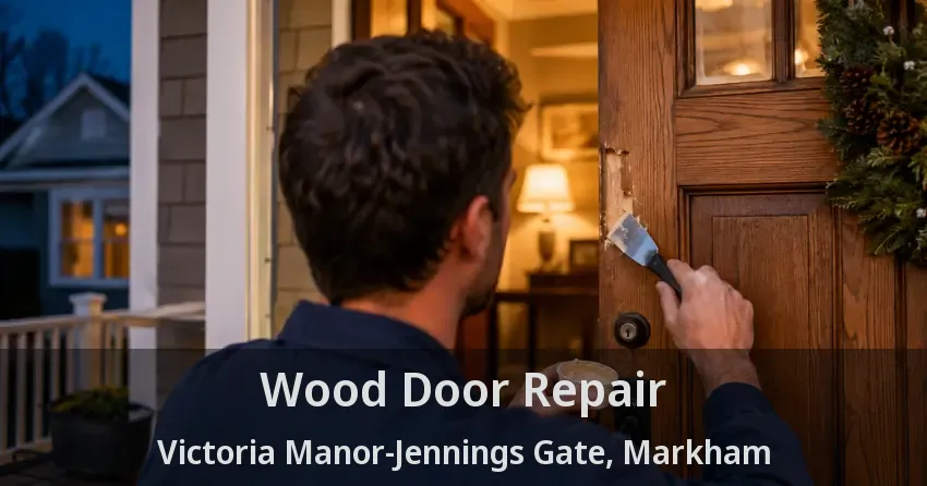 Wood Door Repair Victoria Manor-Jennings Gate, Markham - ON