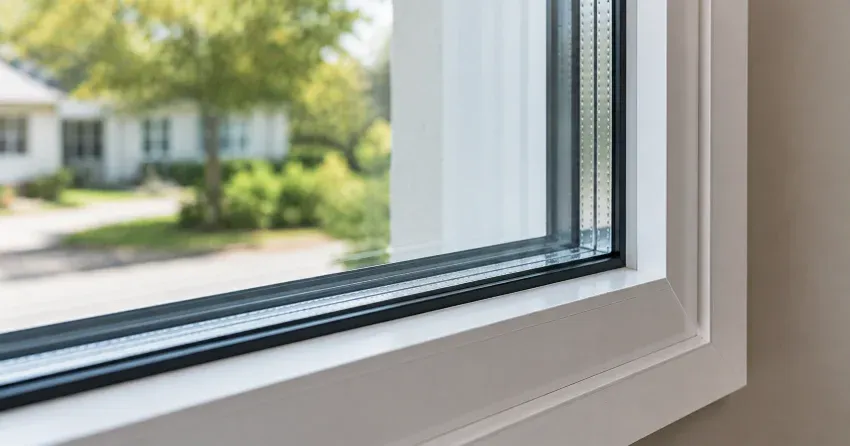 technician replacing window weatherstripping in Langstaff, Markham home